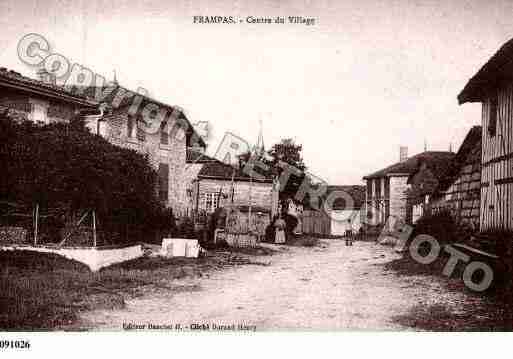 Ville de FRAMPAS, carte postale ancienne