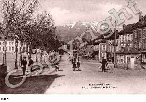 Ville de GAP, carte postale ancienne