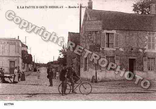 Ville de HERBLAY, carte postale ancienne