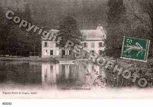 Ville de HERSERANGE, carte postale ancienne