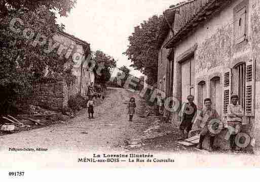 Ville de MENILAUXBOIS, carte postale ancienne