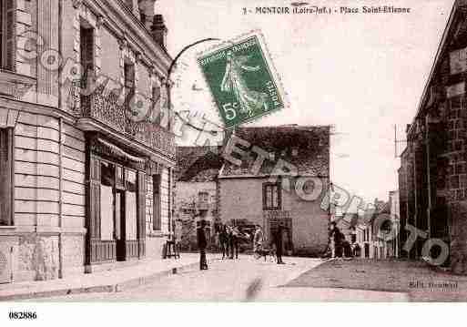 Ville de MONTOIRDEBRETAGNE, carte postale ancienne