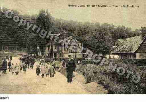 Ville de NOTREDAMEDEBONDEVILLE, carte postale ancienne