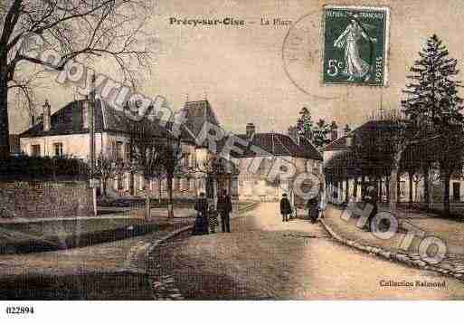 Ville de PRECYSUROISE, carte postale ancienne