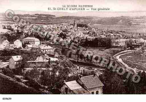 Ville de SAINTCHELYD\'APCHER, carte postale ancienne