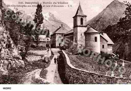 Ville de SAINTCHRISTOPHEENOISANS, carte postale ancienne