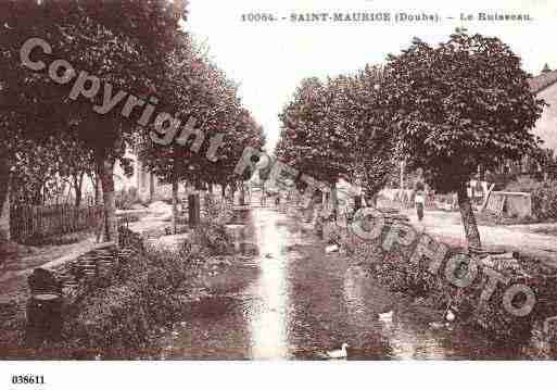 Ville de SAINTMAURICECOLOMBIER, carte postale ancienne