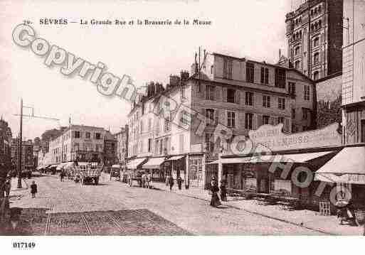 Ville de SEVRES, carte postale ancienne