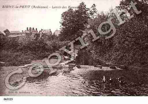 Ville de SIGNYLEPETIT, carte postale ancienne