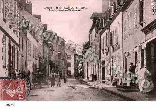 Ville de SOUTERRAINE(LA), carte postale ancienne