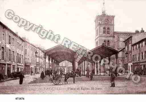 Ville de VALENCE, carte postale ancienne