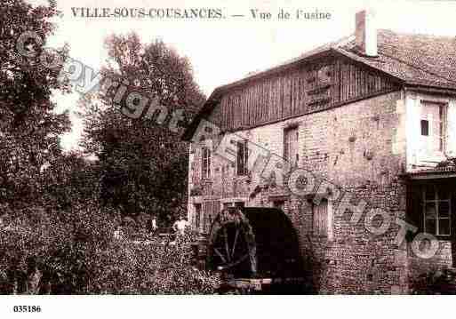 Ville de VILLESURCOUSANCES, carte postale ancienne