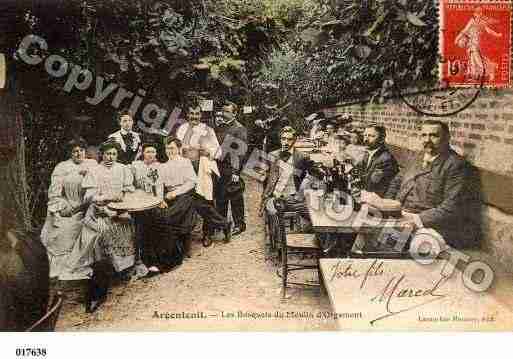 Ville de ARGENTEUIL, carte postale ancienne