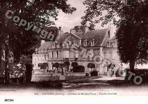 Ville de ASNIERESSURVEGRE, carte postale ancienne