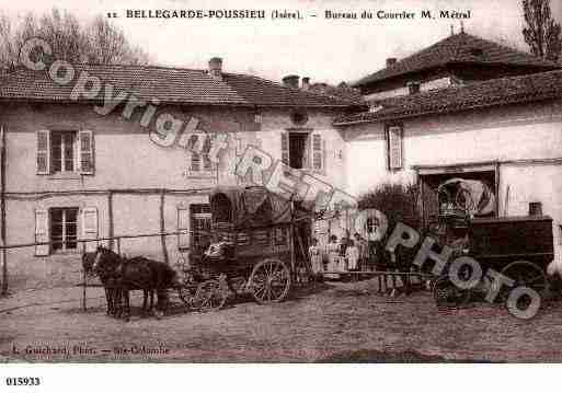 Ville de BELLEGARDEPOUSSIEU, carte postale ancienne