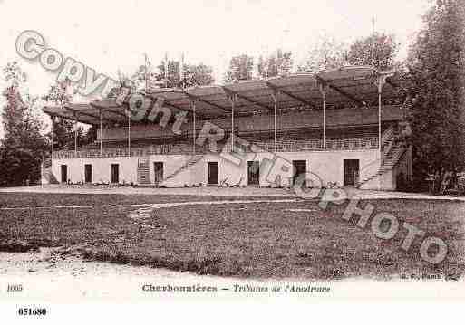 Ville de CHARBONNIERESLESBAINS, carte postale ancienne