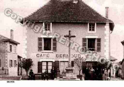 Ville de CHAVANOZ, carte postale ancienne