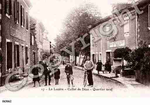 Ville de COLLETDEDEZE(LE), carte postale ancienne