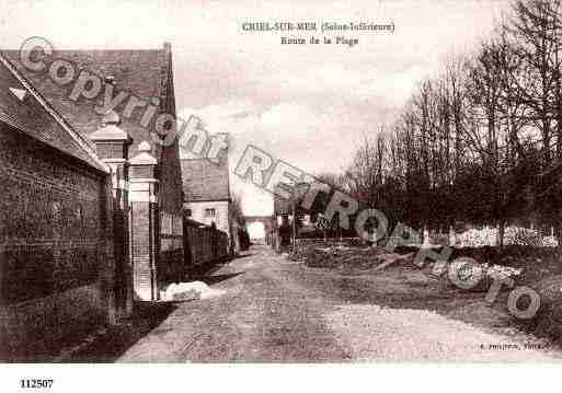 Ville de CRIELSURMER, carte postale ancienne