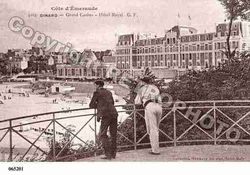 Ville de DINARD, carte postale ancienne