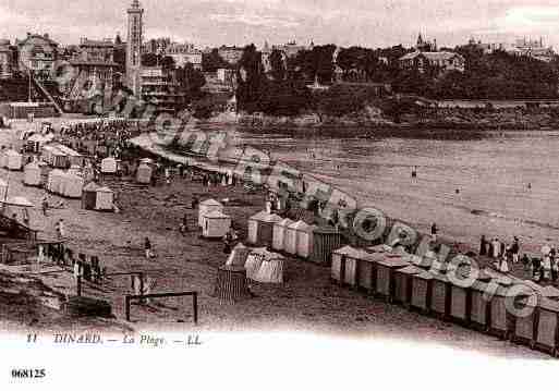 Ville de DINARD, carte postale ancienne