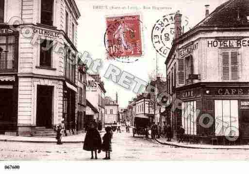 Ville de DREUX, carte postale ancienne