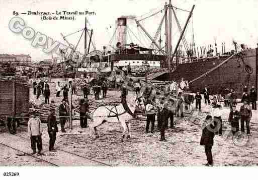 Ville de DUNKERQUE, carte postale ancienne