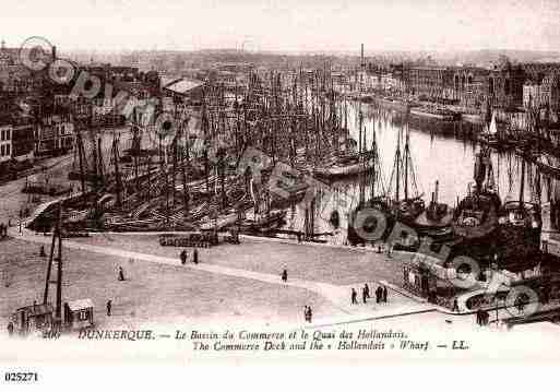 Ville de DUNKERQUE, carte postale ancienne