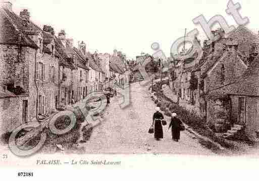 Ville de FALAISE, carte postale ancienne