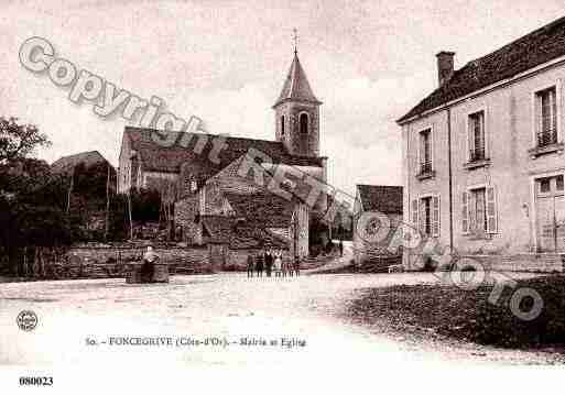 Ville de FONGEGRIVE, carte postale ancienne