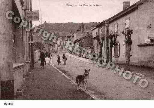 Ville de FOUG, carte postale ancienne