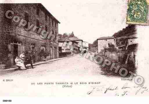 Ville de LEGNY, carte postale ancienne