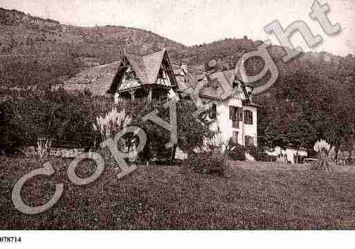 Ville de MOULIS, carte postale ancienne