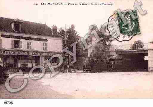 Ville de MUREAUX(LES), carte postale ancienne