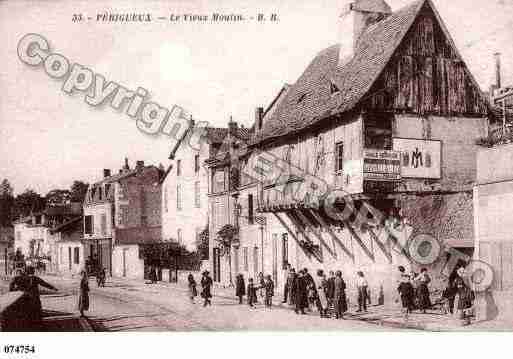 Ville de PERIGUEUX, carte postale ancienne