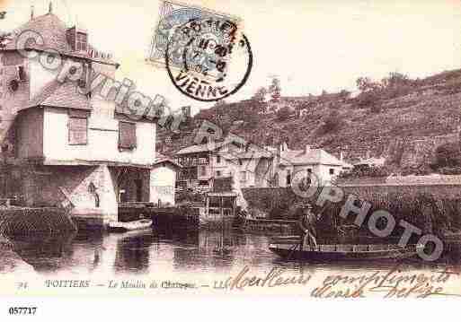 Ville de POITIERS, carte postale ancienne