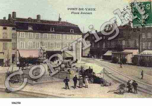 Ville de PONTDEVAUX, carte postale ancienne