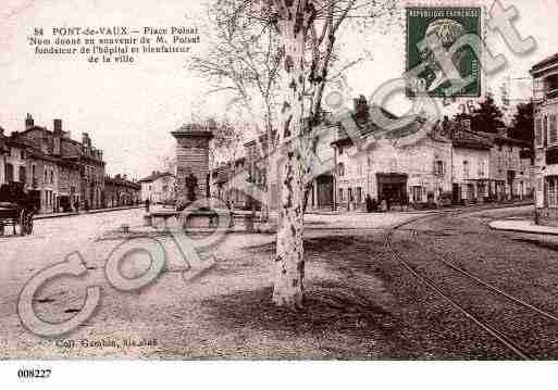 Ville de PONTDEVAUX, carte postale ancienne