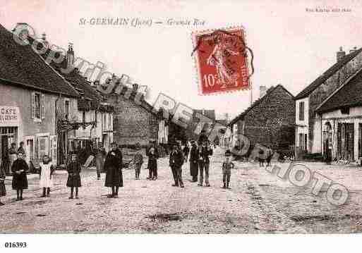 Ville de SAINTGERMAINLESARLAY, carte postale ancienne