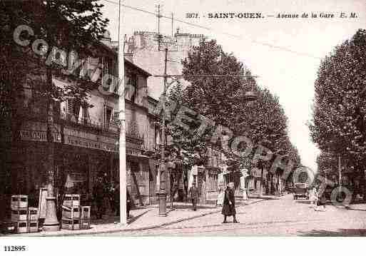 Ville de SAINTOUEN, carte postale ancienne