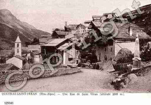 Ville de SAINTVERAN, carte postale ancienne