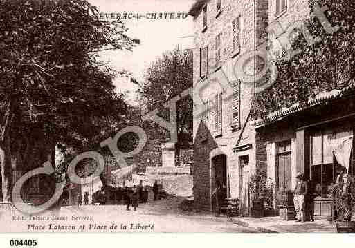 Ville de SEVERACLECHATEAU, carte postale ancienne