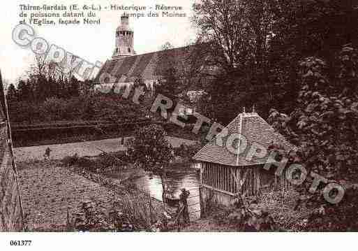 Ville de THIRONGARDAIS, carte postale ancienne