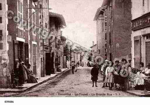 Ville de TOUVET(LE), carte postale ancienne