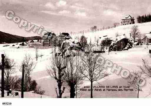 Ville de VILLARDDELANS, carte postale ancienne