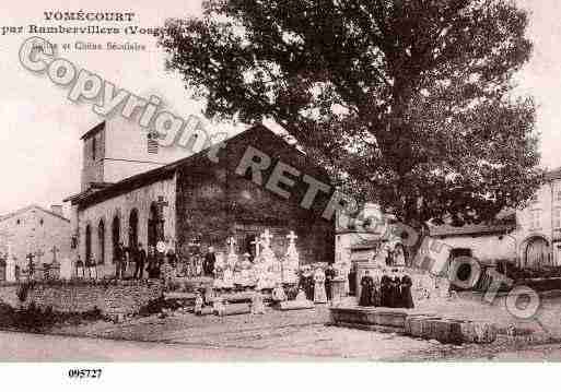 Ville de VOMECOURT, carte postale ancienne