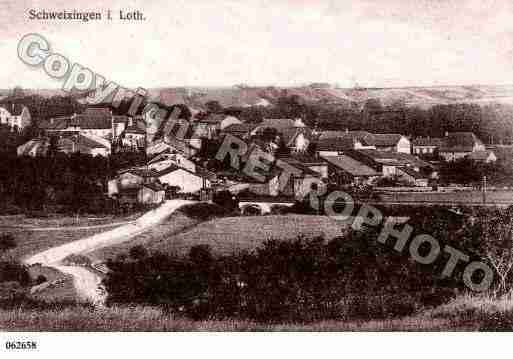 Ville de XOUAXANGE, carte postale ancienne