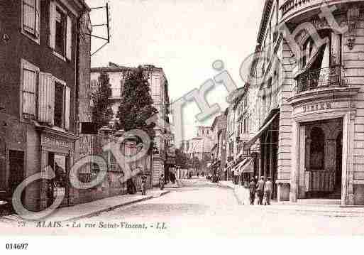 Ville de ALES, carte postale ancienne