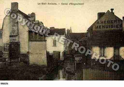 Ville de AMIENS, carte postale ancienne