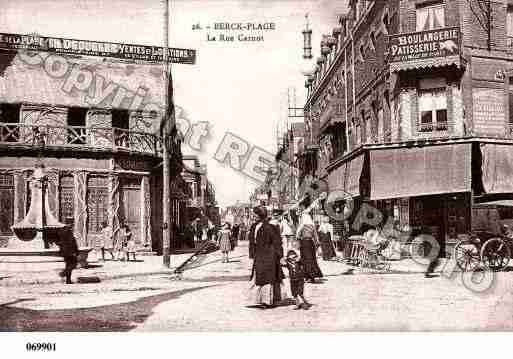 Ville de BERCK, carte postale ancienne